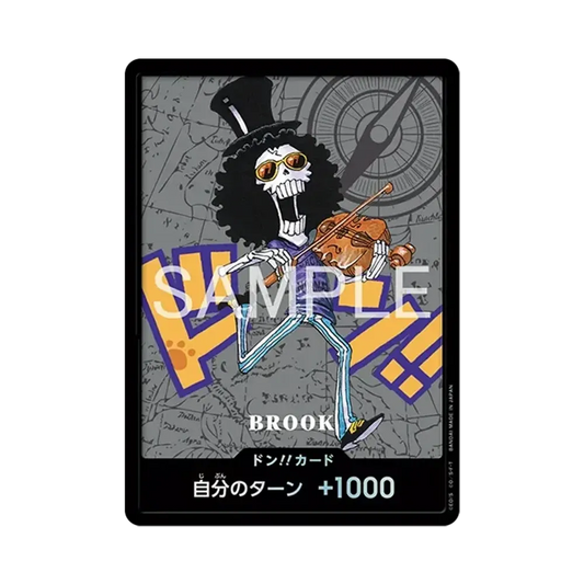【Raw】 DON!! Card : Brook (Premium Card Collection"Kumamoto Special