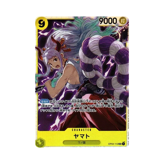 【Raw】 Yamato SR [OP04-112] (Booster Pack OP004 "KINGDOMS OF INTRIGUE