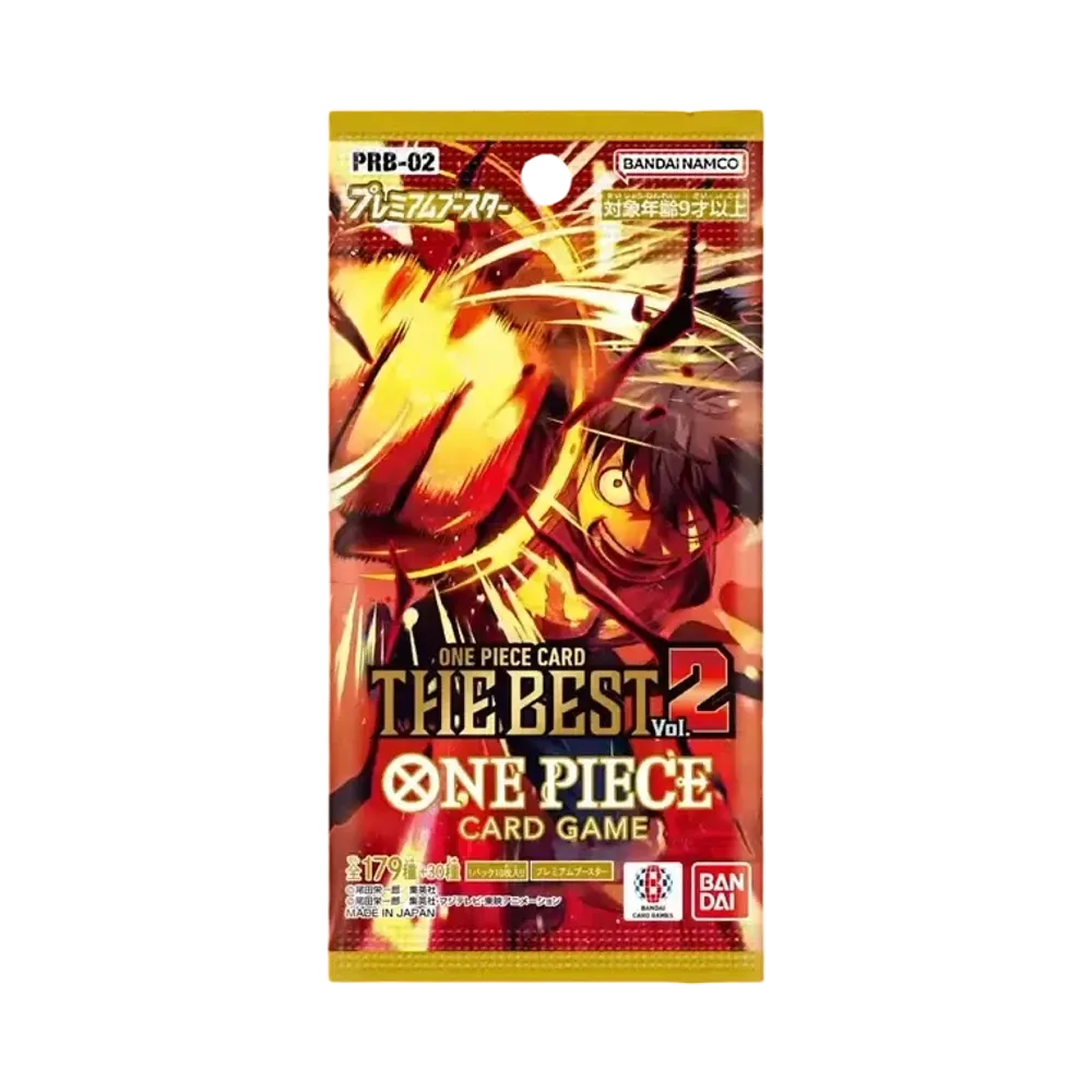【PRB-02】 ONE PIECE Card Game Premium Booster ONE PIECE CARD THE BEST vol.2 Pack