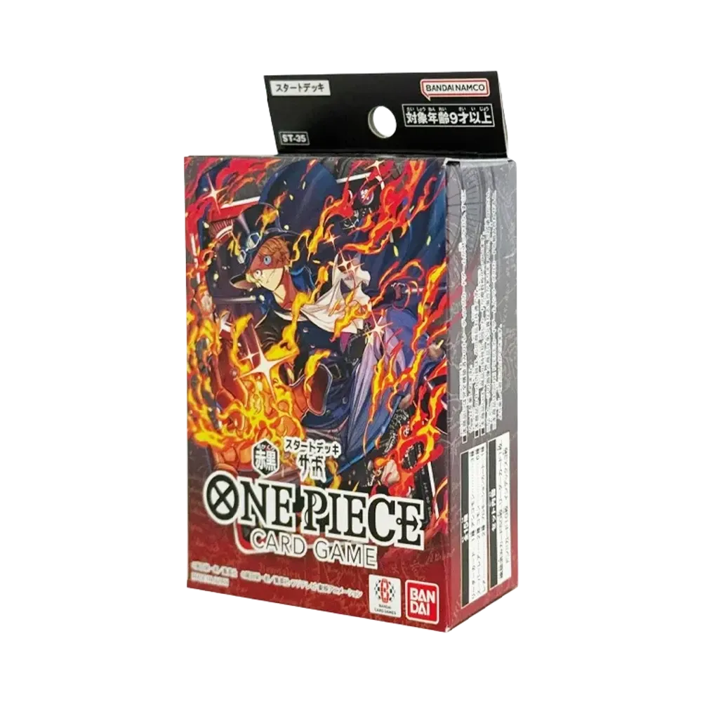 【ST-35】 ONE PIECE Card Game Starter Deck Rot/Schwarz Sabo