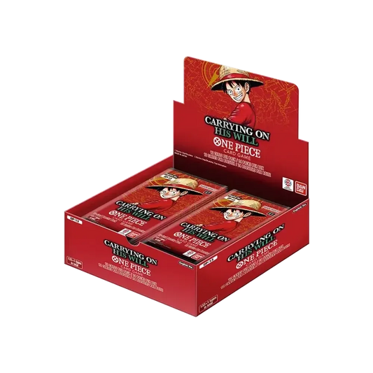【OP-13】 ONE PIECE Card Game Booster Pack Carrying on His Will Versione Inglese Box