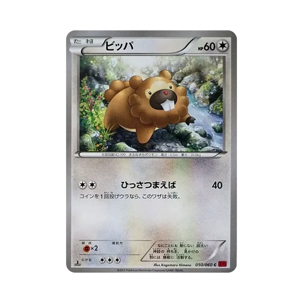 【Raw】 Bidoof C :1ED [XY1 050/060](Espansione "CollectionY