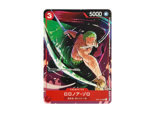 【Raw】 Roronoa Zoro SR [ST01-013] (Promotion CardSet1)
