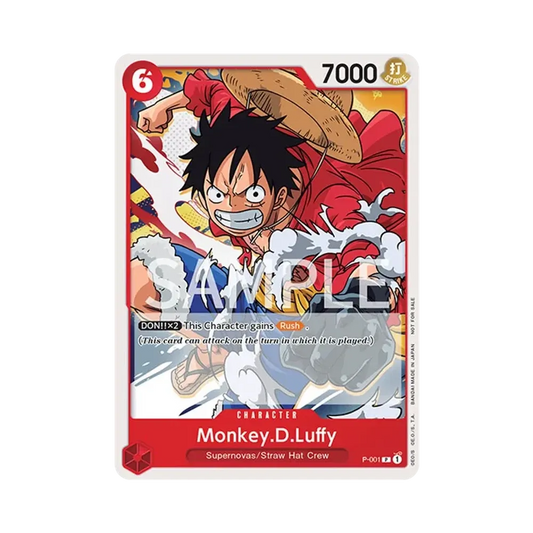 【PSA10】 Monkey.D.Luffy P [P-001] English Version (Promo Card "Super Pre0Release