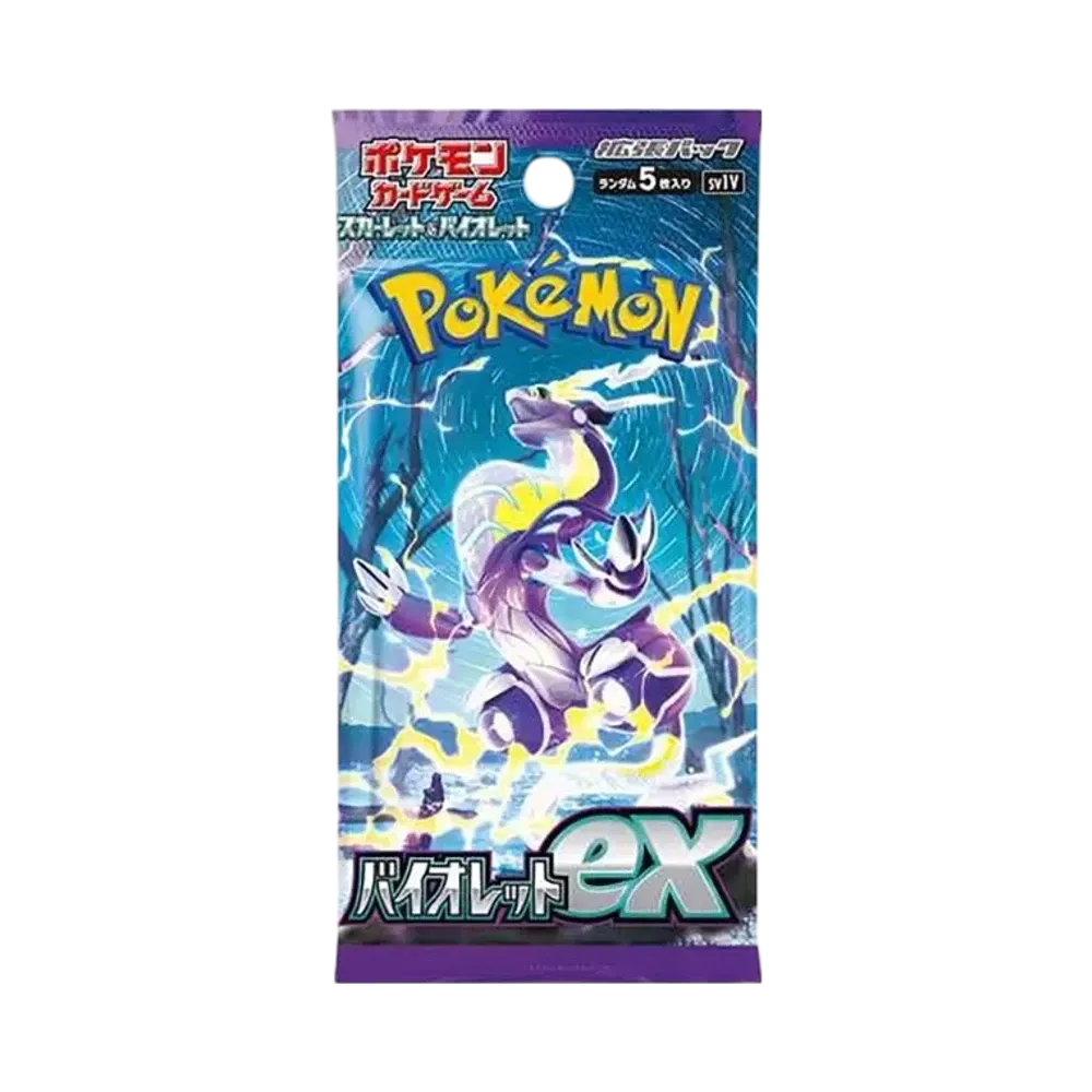 【SV1V】 Pokémon TCG: Karmesin & Purpur Erweiterungspaket Purpur ex Pack