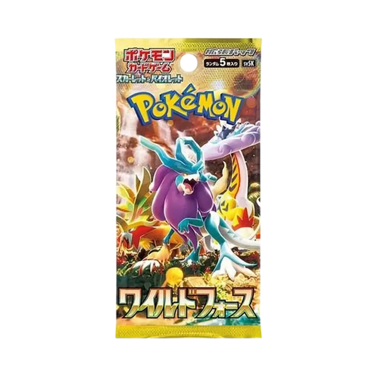 【SV5K】 Pokémon TCG: Scarlet & Violet Expansion Pack Wild Force Pack