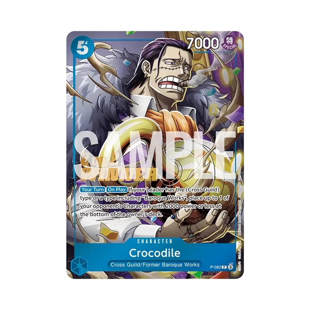 【PSA10】 Crocodile P :Gewinnerpreis [P-082][Englische Version](Promokarte "Championship 25026 Offline Regional Season 2 Saidoibento 2on2Batoru