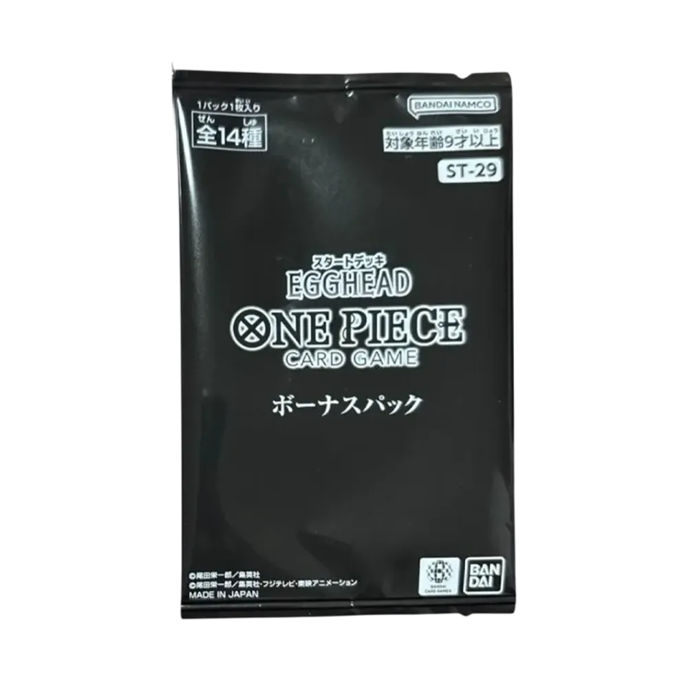 【ST-29】 ONE PIECE Card Game Starter Deck Egghead Bonus Pack