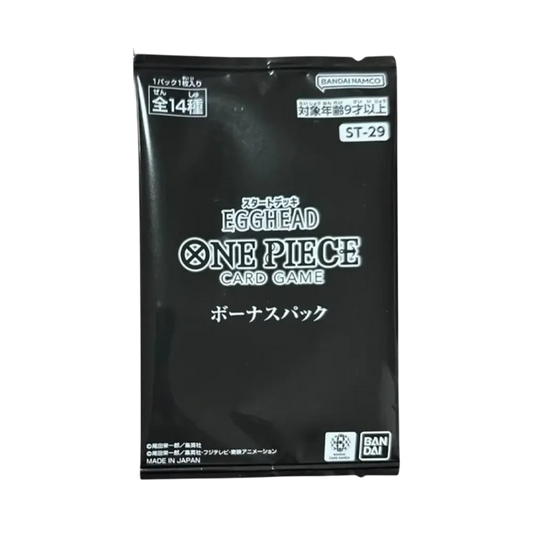 【ST-29】 ONE PIECE Card Game Starter Deck Egghead Bonus Pack