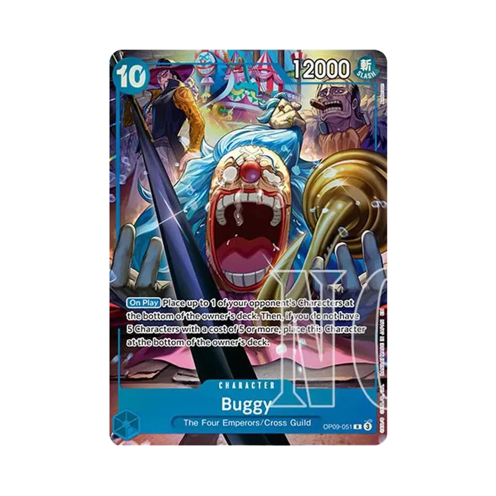 【Raw】 Buggy R [OP09-051][Versione inglese](Set anniversario"Set del 2° anniversario inglese Versione inglese