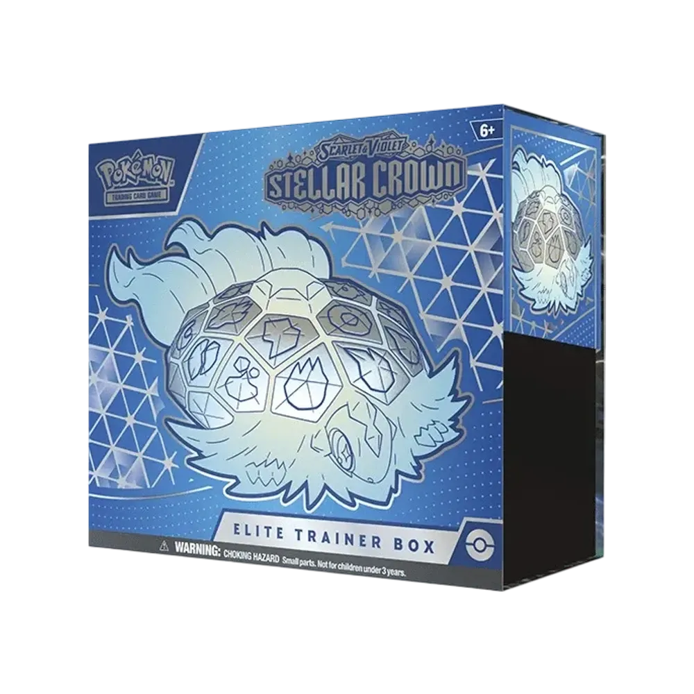 【For pricing, please contact us via Instagram DM】 SCR Pokémon TCG (English Version)Scarlet & Violet Stellar Crown Elite Trainer Box