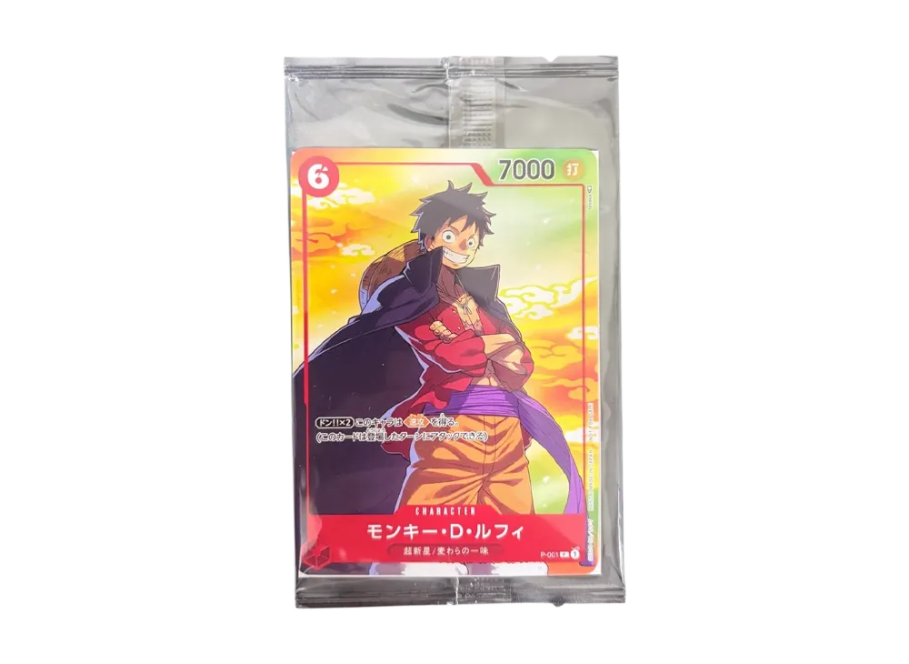 【Raw】 Monkey.D.Luffy P [P-001] (Promotion Card 7-Eleven Collaboration)