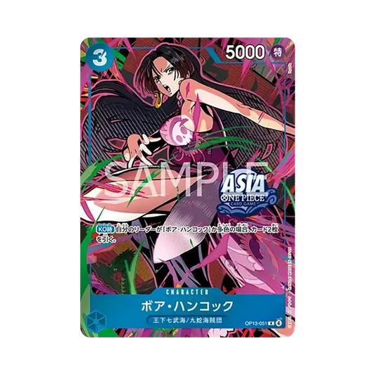【PSA10】 Boa Hancock R [OP13-051][Asiatische Version](Promokarte "Mini-Tin-Pack-Set Vol. 3