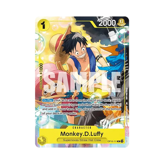 【PSA10】 Monkey.D.Luffy R [OP10-111][Englische Version](Promokarte "Welcome Pack 2026 Vol. 1