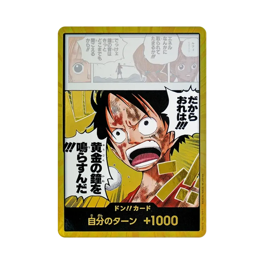 【Raw】 DON!! Carta Super Parallela (Booster Pack OP015 "AVVENTURA SULL'ISOLA DI DIO