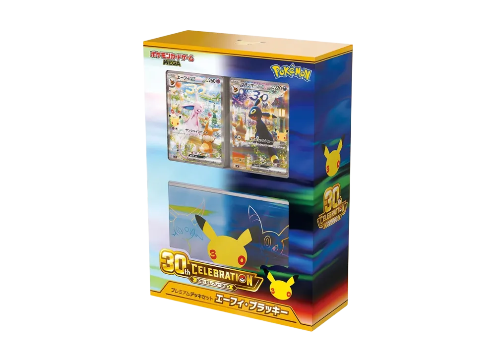 Pokemon Card GameMEGA Constructed Deck "30th Anniversary Celebration Premium Deck Set Espeon & Umbreon"