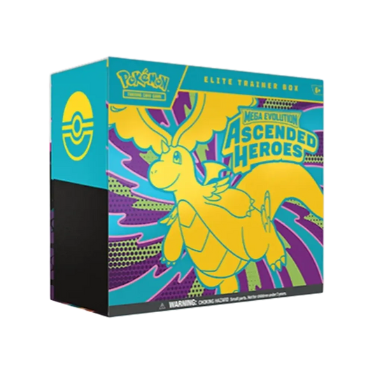 【ASC】 Pokémon TCG (Englische Version) Mega-Entwicklung – Ascended Heroes – Top-Trainer-Box