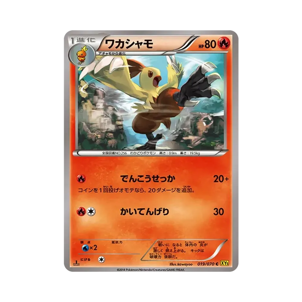 【PSA10】 Combusken C :1ED [XY5 019/070](Expansion Pack"Gaia Volcano")