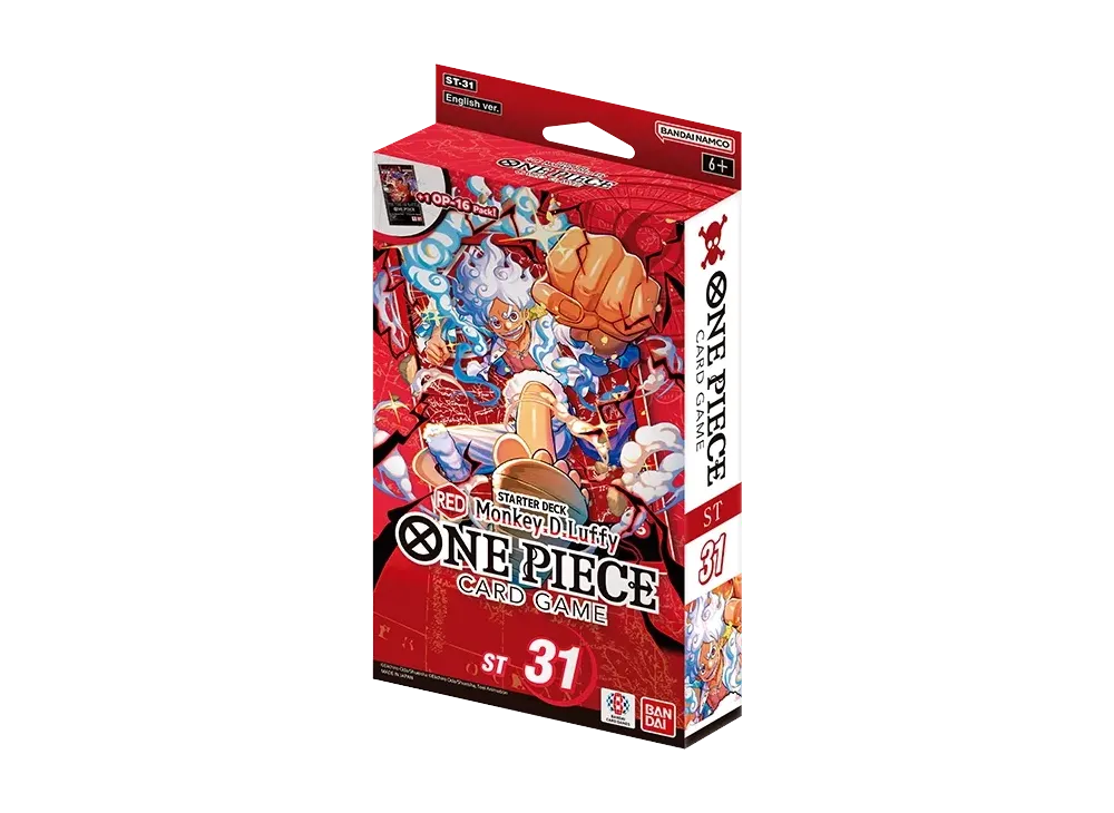 【For pricing, please contact us via Instagram DM】 ST-31 ONE PIECE Card Game Starter Deck"Red Monkey D. Luffy"English Version