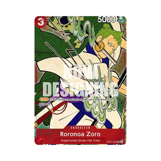 【PSA10】 Roronoa Zoro SR [OP01-025] Englische Version (1st Anniversary Set)