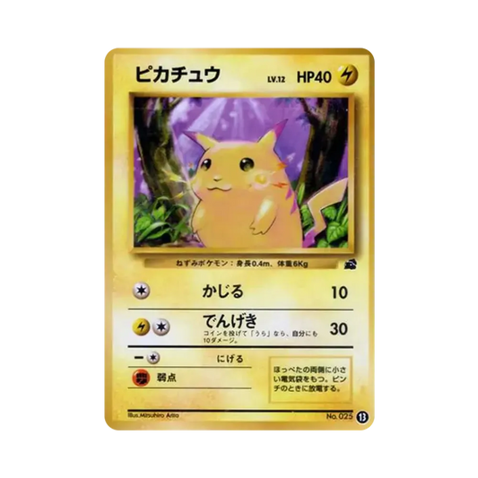 【PSA10】 Pikachu: Vecchio Dorso [PMCGI 13](IntroPack)