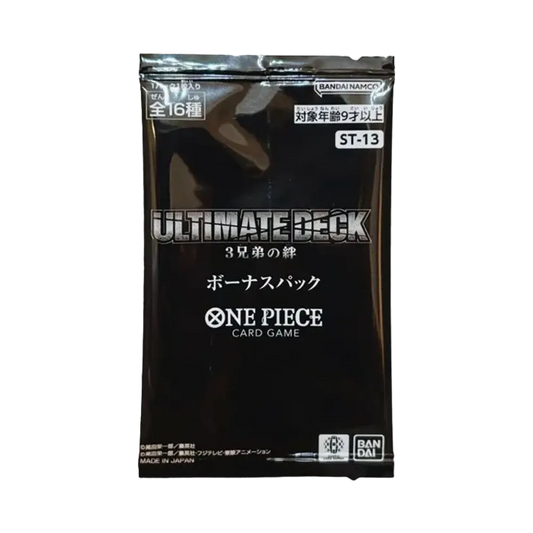 【ST-13】 ONE PIECE Card Game Ultimate Deck Pacchetto Bonus Il Legame dei Tre Fratelli