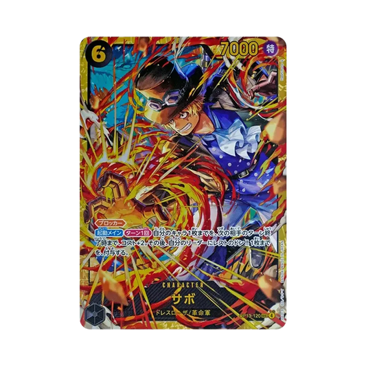 【Raw】 Sabo SEC [OP13-120](Booster Pack OP013 "CARRYING ON HIS WILL