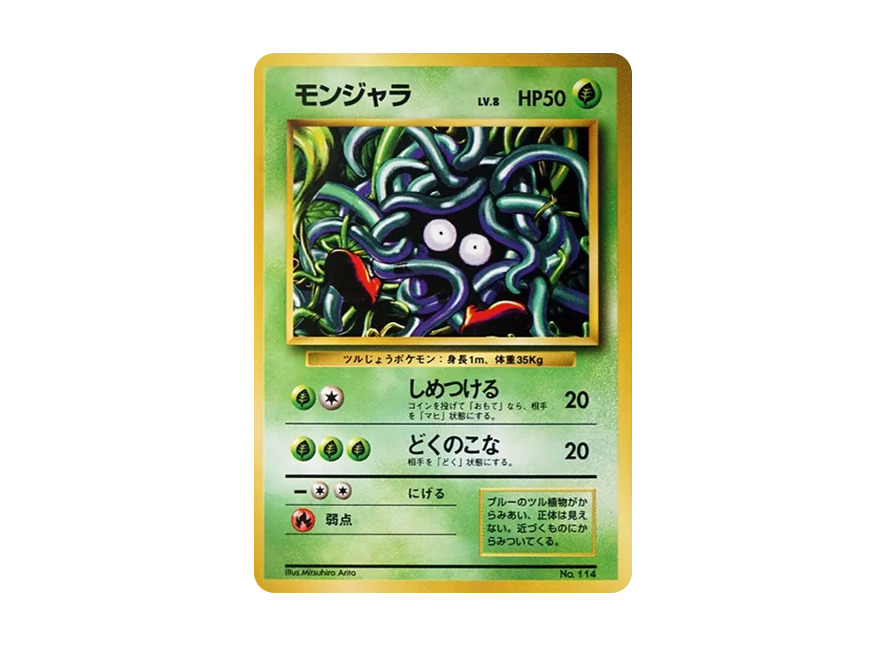 【PSA10】Tangela 1st Edition : Old Back [PMCG1-1]\(Expansion Pack「Pokemon Card Game」1st Edition)