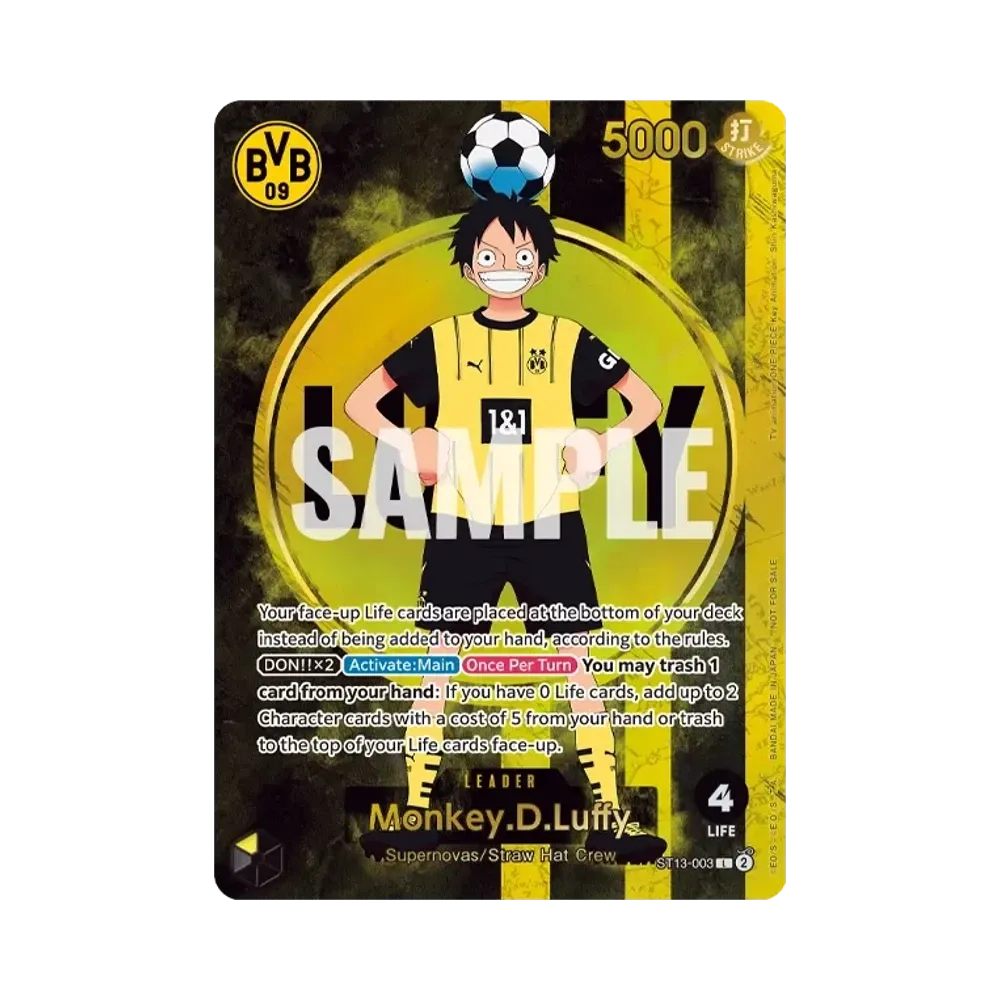 【PSA10】 Monkey.D.Luffy L [ST13-003][Englische Version](Promokarte "BorushiADoRutmnt x ONE PIECE MachiDay 2025