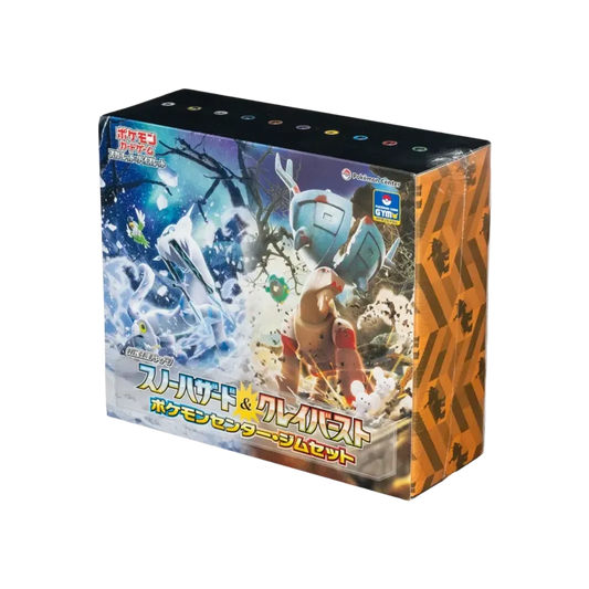 【SV2】 Pokémon TCG Set Pokémon Center e Palestra (Set Pericolo Neve e Esplosione Argilla Iono)