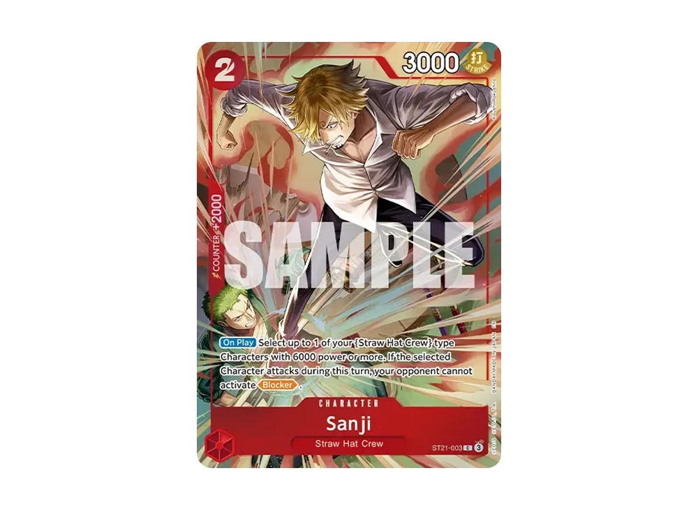 【Raw】 Sanji C [ST21-003][English Version](Premium Card Collection"Best Selection Vol.6