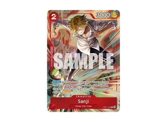 【Raw】 Sanji C [ST21-003][English Version](Premium Card Collection"Best Selection Vol.6