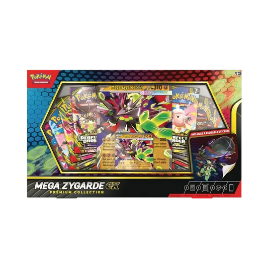 【POR0MZPC】 Pokémon TCG: Mega Evolution (English Version) Mega Zygarde ex Premium Collection