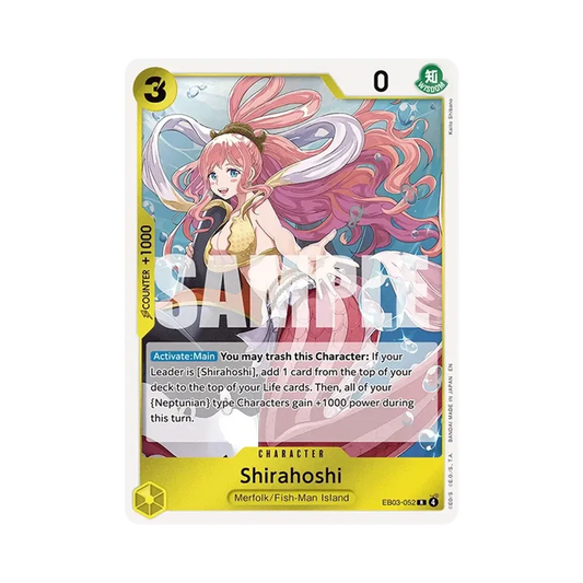【Raw】 Shirahoshi R [EB03-052][English Version](Extra Booster"Heroines Edition