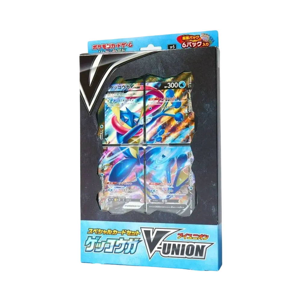 【For pricing, please contact us via Instagram DM】 Pokémon TCG: Sword & Shield Special Card Set Greninja V-UNION