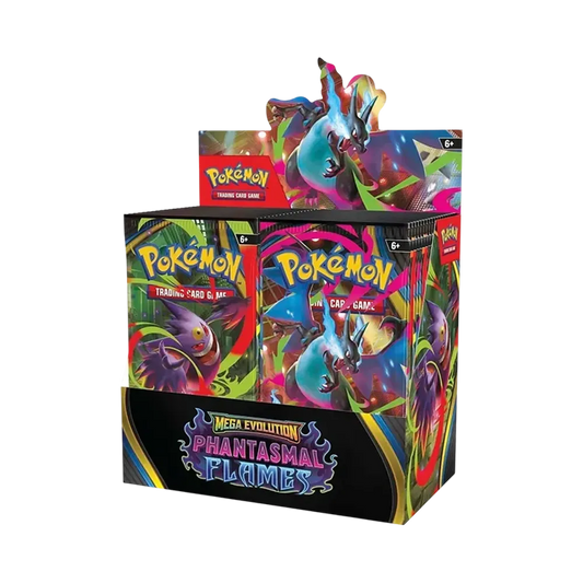 【PFL0BD】 Pokémon TCG (English Version) Mega Evolution Phantasmal Flames Booster Display Box