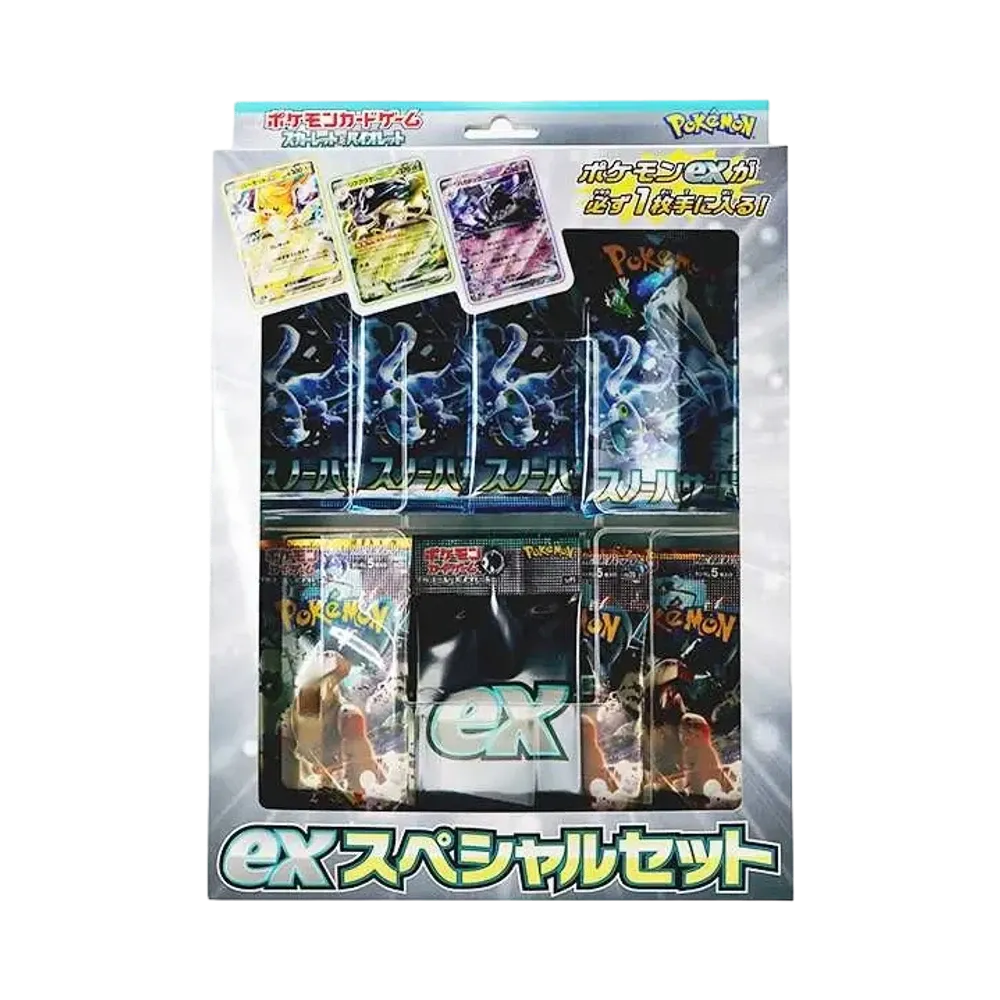 【For pricing, please contact us via Instagram DM】 SVP1 Pokémon TCG: Scarlet & Violet ex Special Set(Snow Hazard&Clay Burst Packs Included)