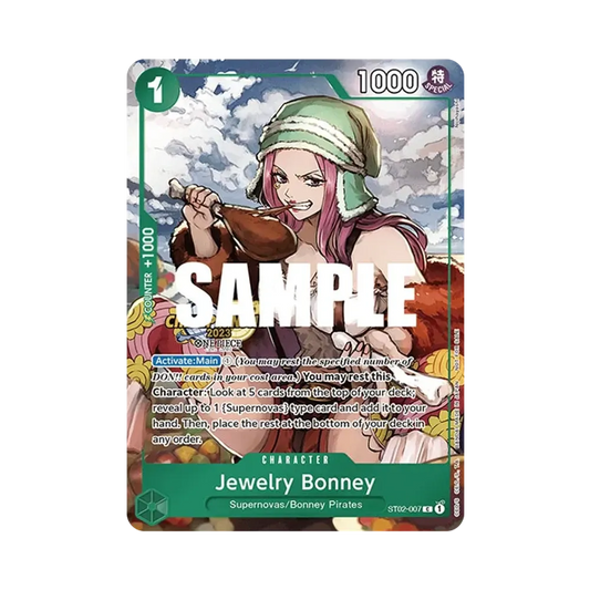 【PSA10】 Jewelry Bonney C [ST02-007] Englische Version (Promokarte „Championship 2023 Celebration Pack“)