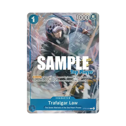 【PSA10】 Trafalgar Law C [ST03-008] Englische Version (Promokarte „Championship 2023 Top Players Pack“