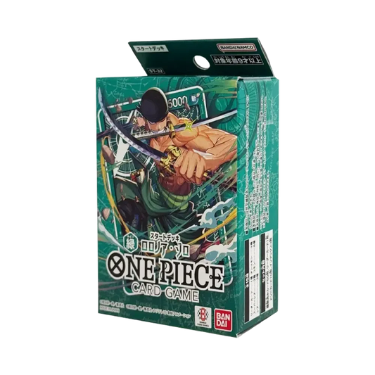 【ST-32】 ONE PIECE Card Game Deck iniziale Verde Roronoa Zoro