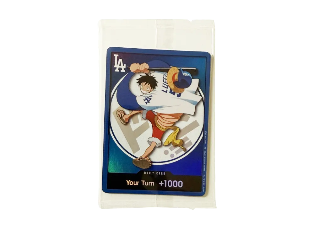 DON!! Card (Monkey D. Luffy) :Sealed[English Version](Promo Card ONE PIECE Night Los Angeles Dodgers vs San Diego Padres)        OPN-DvsP-DON