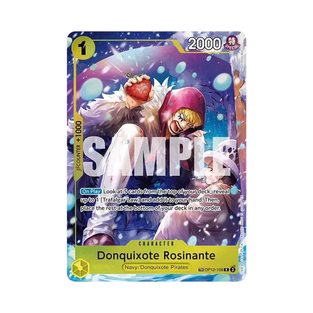【PSA10】 Donquijote Rosinante R0TR [OP12-108] Englische Version (Boosterpack OP012 „LEGACY OF THE MASTER“