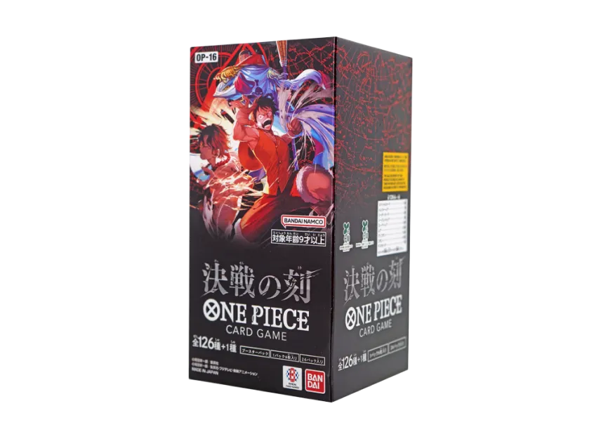 One Piece Card Game Booster Pack "The Moment of Decisive Battle" Box OP-16