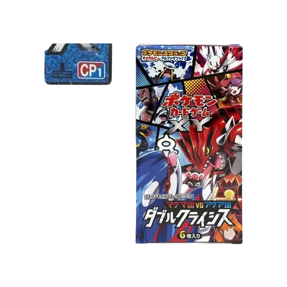【For pricing, please contact us via Instagram DM】 CP1 Pokémon TCG: XY Concept Pack Team Magma vs Team Aqua Double Crisis 1ED Box