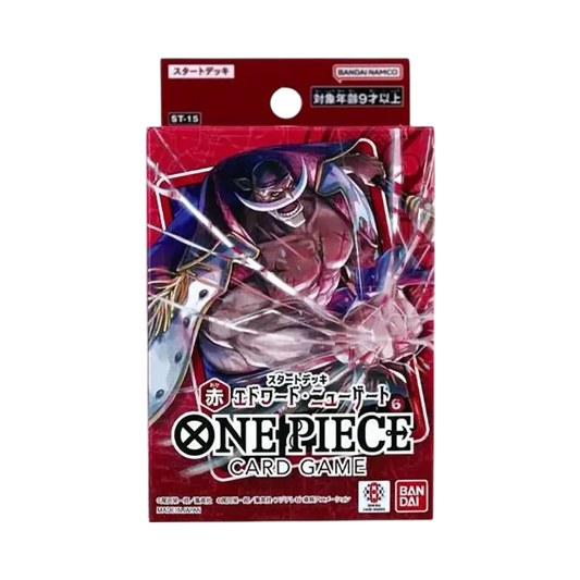 【ST-15】 ONE PIECE Card Game Starterdeck Rot Edward Newgate