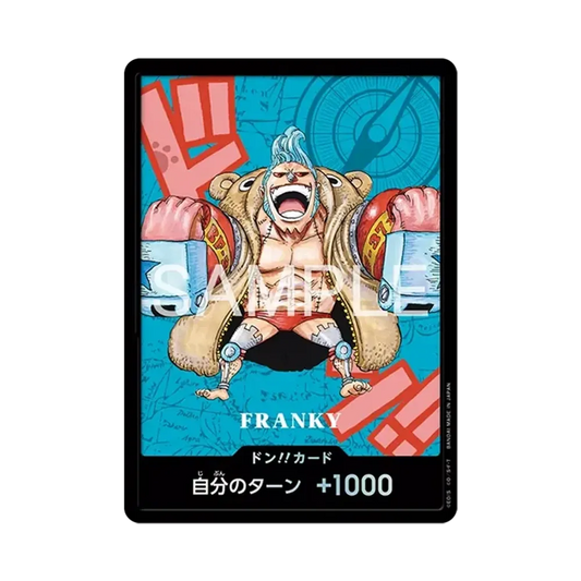 【Raw】 DON!! Card : Franky (Premium Card Collection"Kumamoto Special
