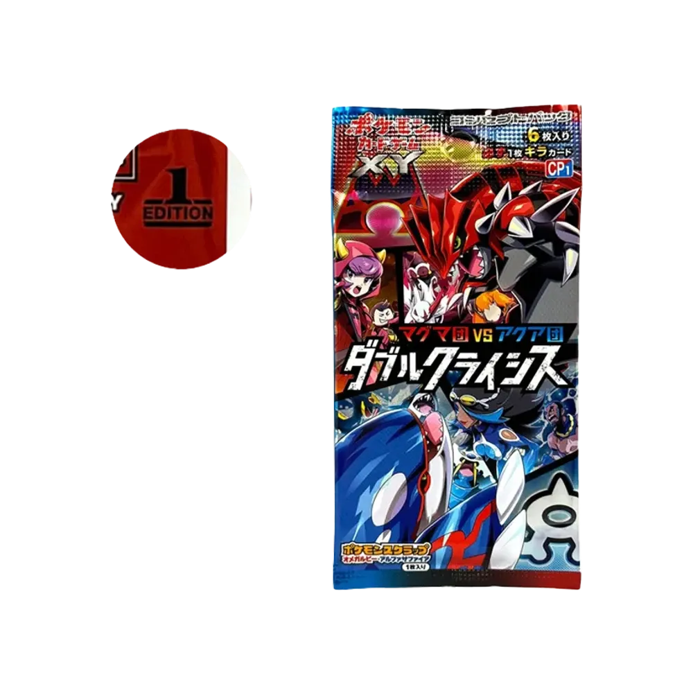 【CP1】 Pokémon TCG: XY Concept Pack Team Magma vs Team Aqua Double Crisis 1ED Pack