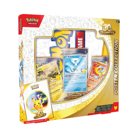 【30C0PEB0PC】 Pokémon-Sammelkartenspiel: Mega-Entwicklung (Englische Version) Poster-Kollektion 30. JAHRESTAG
