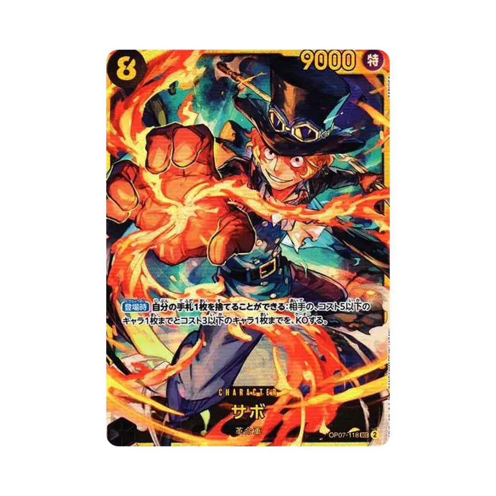 【Roh】 Sabo SEC [OP07-118] (Boosterpack OP007 "500 YEARS IN THE FUTURE)