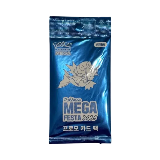 【KR0M0P0040】 Pokémon TCG: Mega Evolution Promo Card 【Korean Version】 Pokémon Mega Festa2026 Promo Card Pack
